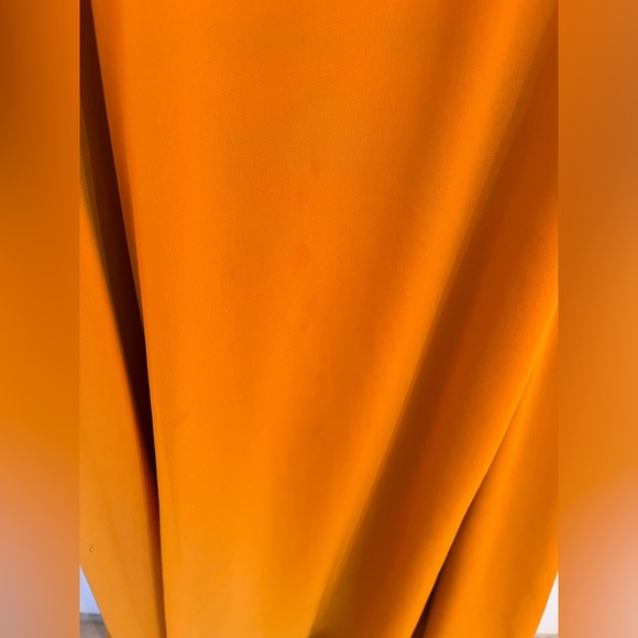 Azazie Butterscotch Yellow Davis Bridesmaid Dress Size A2 - Picture 6 of 10